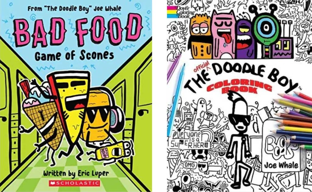 The Doodle Boy's new books